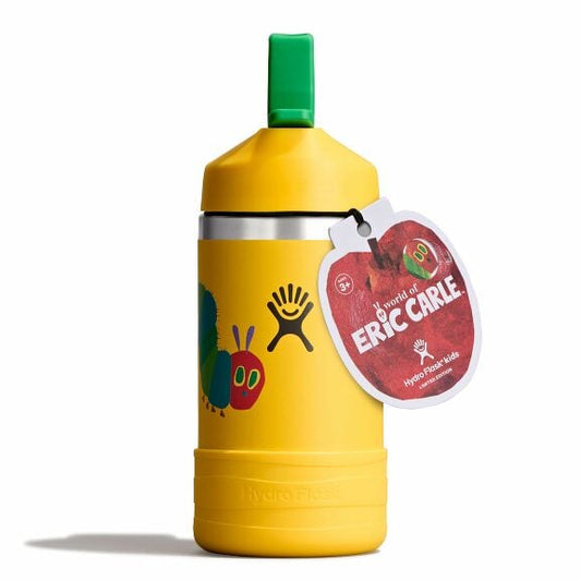 kids-12-oz-bottle-world-of-eric-carletm-q7 le26-w12-1000-kids-12-oz-wide-straw-cap-and-boot-yellow-caterpillar-straight-lid-open-withtag.jpg