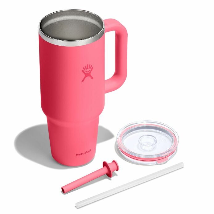 40-oz-travel-tumbler-d2 tt40pscc668-40-oz-travel-tumbler-clear-lid-popstar-pink-exploded.jpg