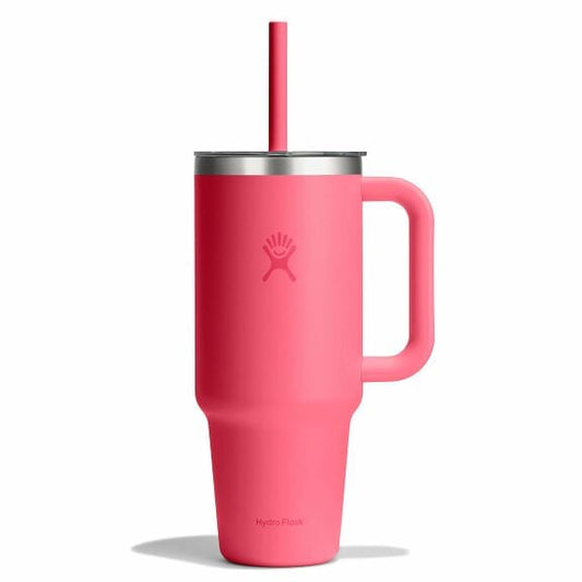 40-oz-travel-tumbler-d2 tt40pscc668-40-oz-travel-tumbler-clear-lid-popstar-pink-straight.jpg